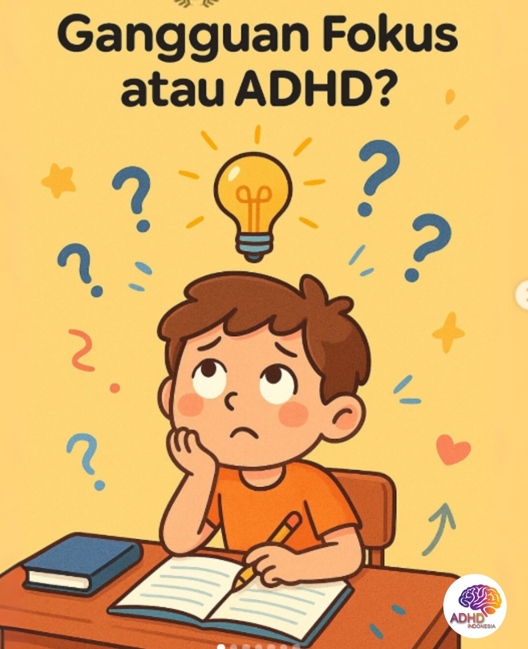 ADHD dan Kesulitan Fokus Anak: Edukasi untuk Keluarga di Kabupaten Klungkung