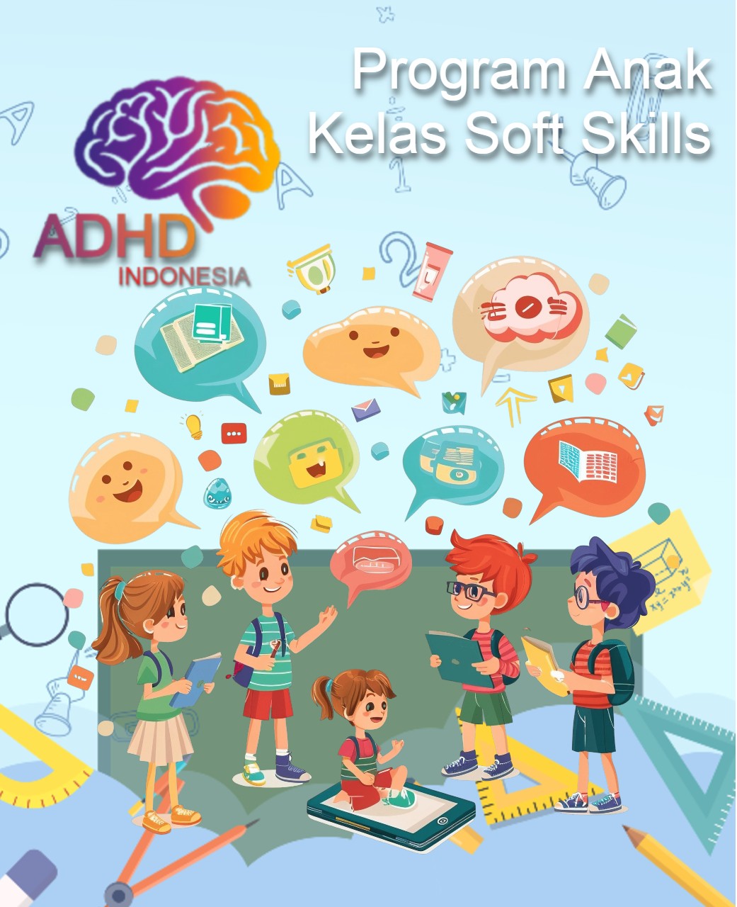 Program ADHD Indonesia Kabupaten Klungkung Kelas Soft Skills Anak ADHD